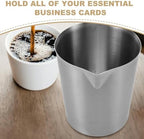 Stainless Steel Milk Pitcher Cup 1000ml with Graduated Surface - Image 4