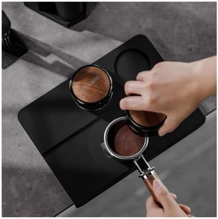 Silicone Coffee Tamping Station Espresso Powder Tamper Mat Table Protection Pad Kitchen Accessories Barista Tools(Black) - Image 7