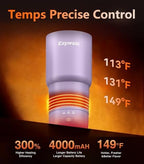 Kepwam Self-Heating Travel Mug T3,20oz Large Capacity Leak-Proof Heated Mug - Image 2