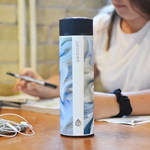 GROSCHE Chicago Vacuum Insulated Tea Infuser Bottle, 15.2 oz - Image 4