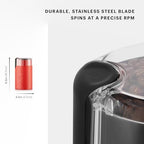 Bodum Bistro Electric Blade Coffee Grinder, Red - Image 5
