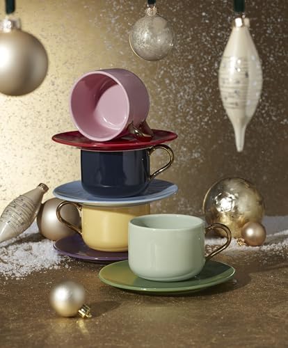 kate spade new york Make It Pop Cup & Saucer Set, 1.30, Pink - Image 3