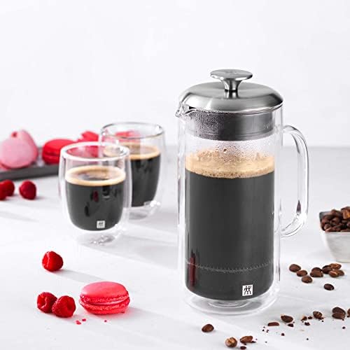 ZWILLING Sorrento Plus Double-Wall French Press, 27-oz, 798ml - Image 2