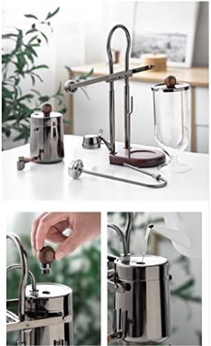 JITEM Cafetera Belgium Luxury Royal Balance Syphon Coffee and Tea Maker Siphon Coffee Tea Brewer Elegant Retro Style with U Handle Glass Siphon Pot for Coffee or Tea - Image 5