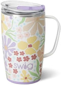 Swig Life 18oz Insulated Travel Mug with Handle & Lid, Fresh Cut by SwigLife