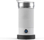 Electric Milk foam machine, hot/cold chocolate mixer, cappuccino latte, fully automatic, M1A (Size : (0 5 l, Color : M1A WH_CHINA_US) by ASMEIR