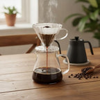 Coffee Server Borosilicate Glass Carafe for Pour Over Brewing and Serving (1 PC) - Image 2