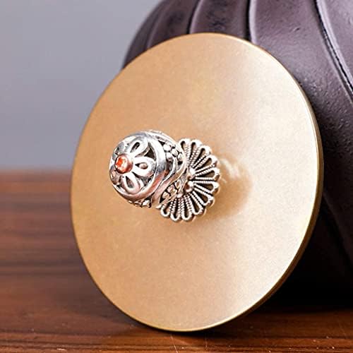 LJYT Teapot Teapots Cast Iron Handmade TeapotHome Kettle Uncoated Vintage Cast Iron Kettle Tea Pot with Infusers for Loose Tea (Color : Butterfly Love Flower) - Image 3
