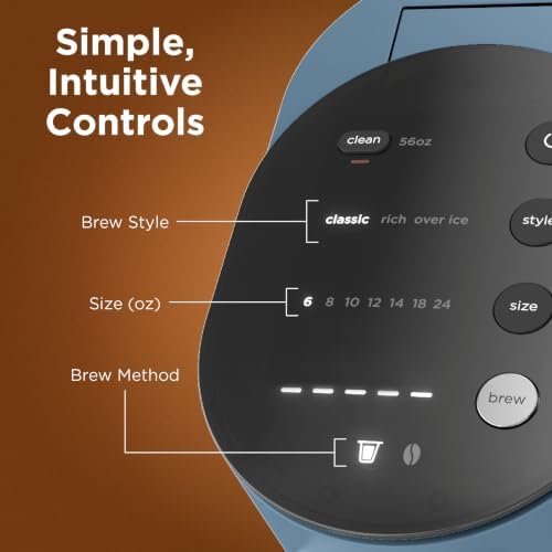 Ninja Pods & Grounds Iced Coffee Maker, K-Cup Pod Compatible, Blue, PB041BL - Image 4