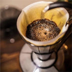 V-Shaped Coffee Dripper Filter Cup, Resin For 27 Degree Disposable Paper Espresso Drip Holder Accessories(Gold) - Image 3