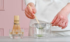 HARIO Glass Matcha Whisk Holder & Rinse Bowl 100ml – Chasen Stand for Bamboo Whisk, Matcha Preparation, Drying, and Storage, Clear, Dishwasher safe - Image 3