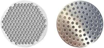 Compatible For Breville Espresso Machine 1 pcs Barista DIY Accessories 58.5mm 53mm 51mm Reusable Coffee Puck Screen Filter 0.8mm(53mm) by Unknown
