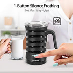 Electric Milk Frother, 4 in 1 Milk Steamer,11.8oz/350ml Automatic Warm and Cold Foam Maker for Coffee,Latte, Cappuccino, Macchiato, Hot Chocolate - Image 4