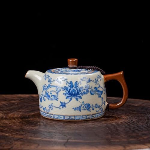 Tea Kettle Home Chinese High-end Teapot Lotus Well Pot Ceramic Kung Fu Tea Set Ceramic Tea Infuser - Image 4