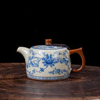 Tea Kettle Home Chinese High-end Teapot Lotus Well Pot Ceramic Kung Fu Tea Set Ceramic Tea Infuser - Image 4