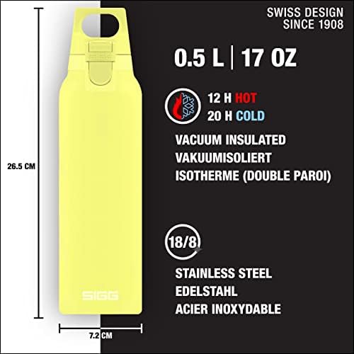 SIGG - Thermo Flask Hot & Cold ONE - Insulated Water Bottle - Tea Filter - Leakproof - BPA-Free - Stainless Steel - 17Oz - Image 2