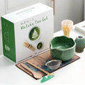 Matcha Whisk Set Kit Gift for Mother's Day - Complete 8-Piece Ceramic Matcha Bowl with Spout, Whisk, Scoop, Sifter, Holder & Towel, Elegant Matcha Making Kit for Beginners & Lovers by YiLUAN