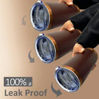 20 oz Tumbler Bulk Stainless Steel Tumblers with Lids and Straws Brown - Image 5