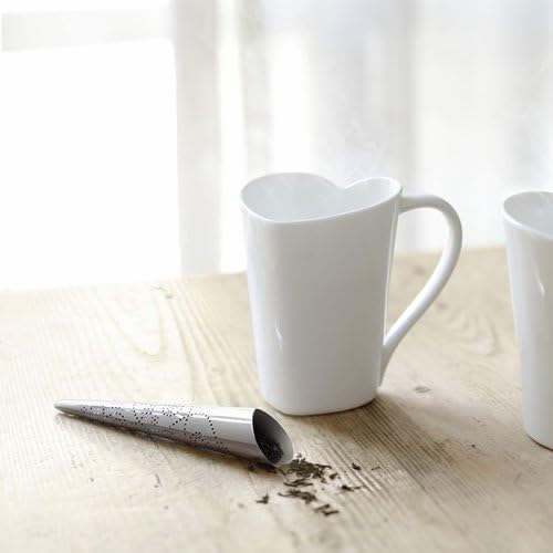 Alessi MMI25 "You" Tea infuser in 18/10 Stainless Steel Mirror Polished, Silver - Image 7