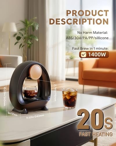 Single Serve Coffee Maker for K Cup Ground Coffee and Tea Leaves - Image 2