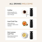 Outdoors Coffee Press Coffees Brewer Insulated Coffee Maker Quick Brews Brewer for Travel Use - Image 7