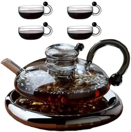 Electric Filtration Teapot Set, Glass teapot by Unknown