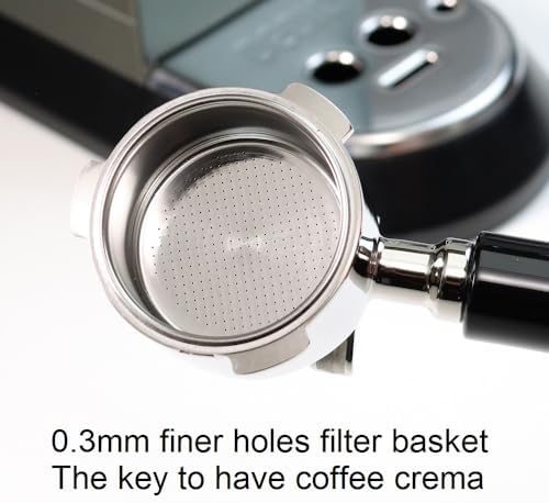 51mm Portafilter 3 Ears with Double Spout for Delonghi Dedica EC680/685 - Image 3