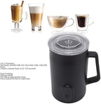 Yinhing Electric Milk Frother and Steamer, 4 in 1 Multi Purpose Tool for Hot and Cold Foam, with 160ML Frothing and 350ML Heating Capacity for Coffee Latte Cappuccino Hot Chocolate (US Plug 110V) - Image 2