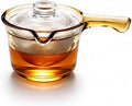 Single Serve Glass Teapot, 12 oz Side Handle Kyusu, Infuser for Loose Tea by Unknown