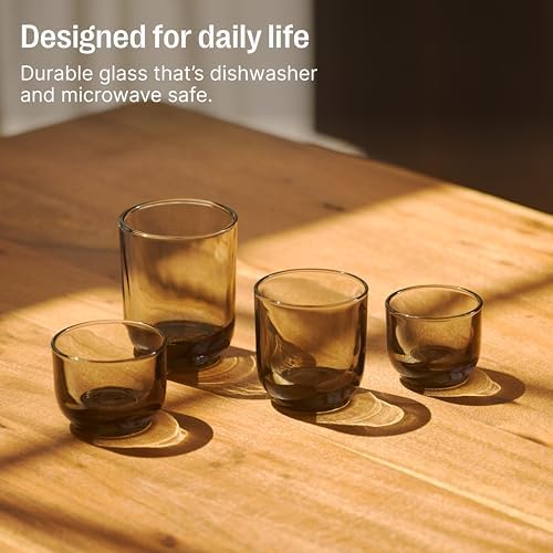 Fellow Pirch Espresso Shot Glasses 3.5 oz, Set of 12, Weighted Thick Glass - Image 7