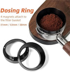 Stainless Steel Espresso Coffee Stirrer WDT Distribution Tool(58mm Dosing Ring) - Image 6