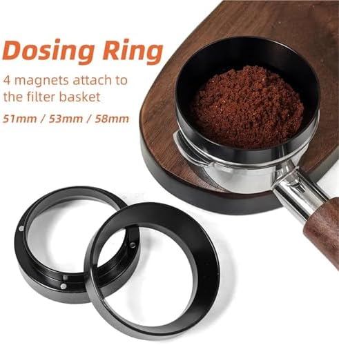 Stainless Steel Espresso Coffee Stirrer WDT Distribution Tool(51mm Dosing Ring) - Image 6