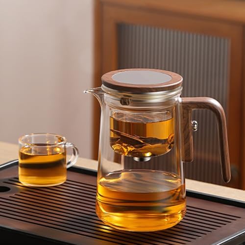 800ml Witchcraft Glass Teapot with Magnetic Water Separation Design - Image 3