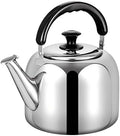 Whistling Stovetop Tea Kettle,Food Grade 316 Stainless Steel,Hot Water Fast to Boil,Stovetop Kettle with Ergonomic Handle,5.3 Quart Capacity by Unknown