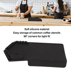 Coffee Tamping Pad, Silicone Tamper Mat for Machine, Non Slip Tight Fit Coffee Tamp Mat with 90° Corner, Food Grade Soft Silicone for, Convenient - Image 5
