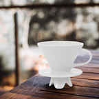 VICASKY Vintage Four Leg Ceramic Coffee Filter Cup Drip Brewer for Home - Image 7