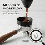 5PCS 58mm Espresso Accessories Kit, Espresso Tamper, WDT Tool, Coffee Distributor, Puck Screen and Dosing Funnel, Fits 58mm Machines and Portafilters - Image 5