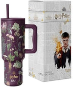 Simple Modern Harry Potter 40 oz Tumbler with Handle and Straw Lid | Insulated Reusable Stainless Steel Water Bottle Travel Mug | Gift for Women Men Him Her | Trek Collection | 40oz | Herbology by Unknown