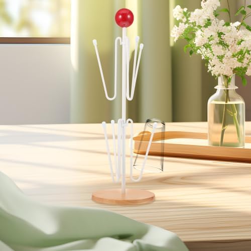 Mug Holder Countertop Tree, Double Layer Stainless Steel Cup Rack - Image 7