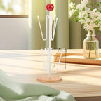 Mug Holder Countertop Tree, Double Layer Stainless Steel Cup Rack - Image 7