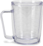 Unbreakable Double-wall Insulated Coffee Mug 18 Oz | Fantastic Temperature Retention, Thermal Insulated! Dishwasher and Microwave Safe | BPA Free| Great Gift Idea by Freeheart
