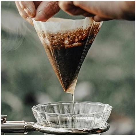 40/120 PCS V-shaped Coffee Filter Paper Cup 1-4 Pieces Of Hand Brewed Pot(50pcs) - Image 2