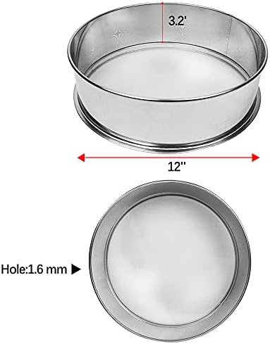 Sidasu Vibrating Sifter-Stainless Steel 12 Mesh for Powder Sifter Machine - Image 2