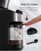 SHARDOR Burr Coffee Grinder Electric with 32 Grinding Sizes, 2026 Upgraded - Image 5