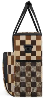 Coffee Pattern Coffee Maker Carrying Bag with Keurigs K-Mini or K-Mini Plus - Image 4