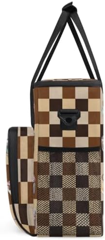 Coffee Pattern Coffee Maker Carrying Bag with Keurigs K-Mini or K-Mini Plus - Image 4