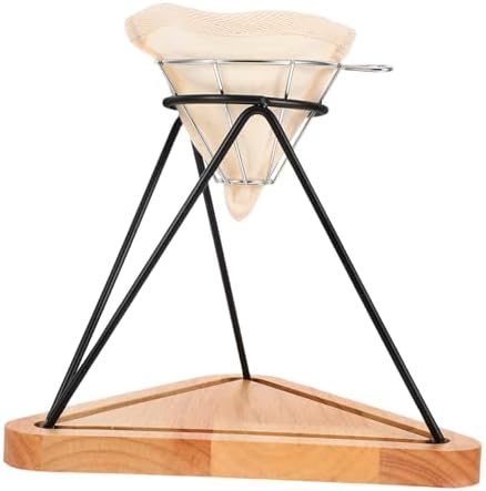 Coffee Filter Holder Stand Stainless Steel for Home Brewing by kichouse