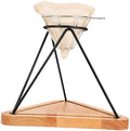 Coffee Filter Holder Stand Stainless Steel for Home Brewing by kichouse
