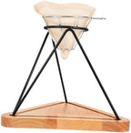 Coffee Filter Holder Stand Stainless Steel for Home Brewing by kichouse