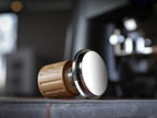 Self Leveling Coffee Tamper 54mm with Oak Handle - Image 4